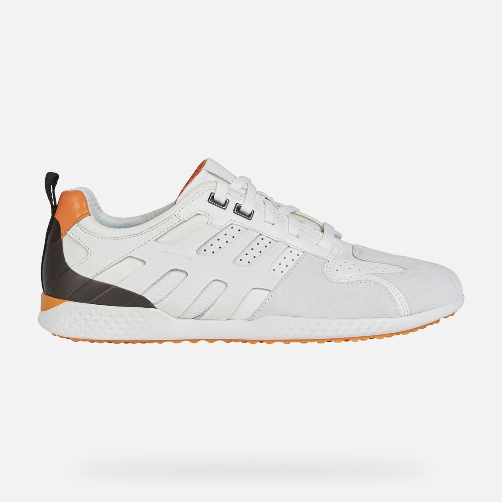 Geox Erkek Spor Ayakkabı Beyaz - Snake.2 - GXF-409582